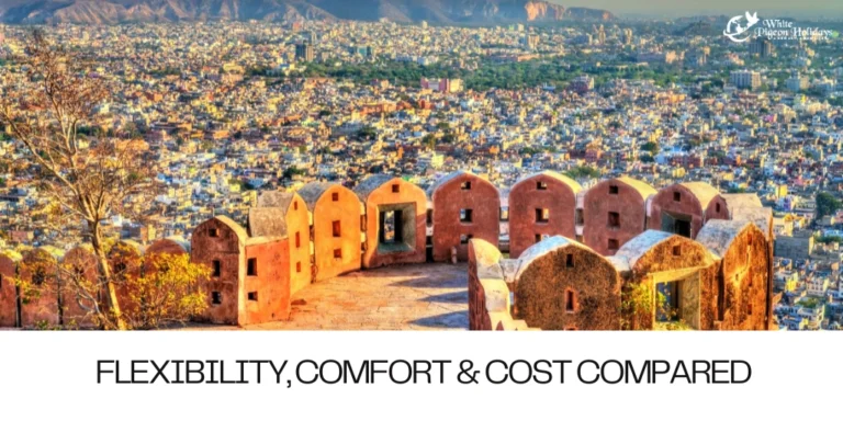 Private vs Group Rajasthan Tours - Flexibility