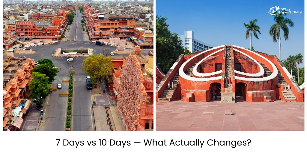 7 Day vs 10 Day Golden Triangle Tour