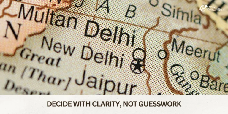 Decide tour with clarity