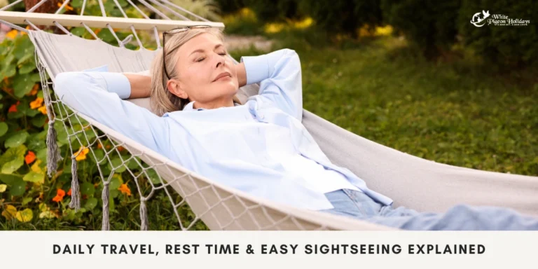 Golden Triangle Tour Pace Explained for Seniors for USA