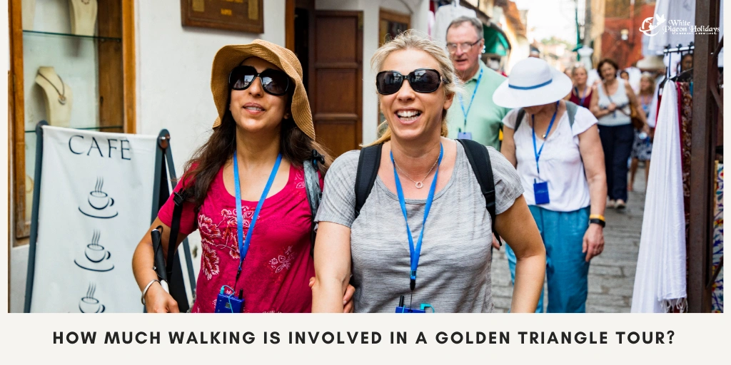 How Much Walking Is Involved in a Golden Triangle Tour
