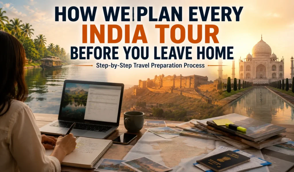 How We Plan Every India Tour Before You Leave Home