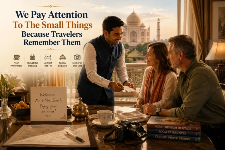 We Pay Attention To The Small Things Because Travelers Remember Them
