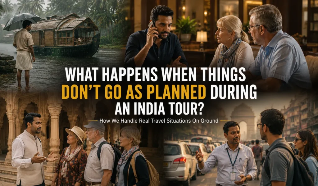 What Happens When Things Don't Go As Planned During an India Tour