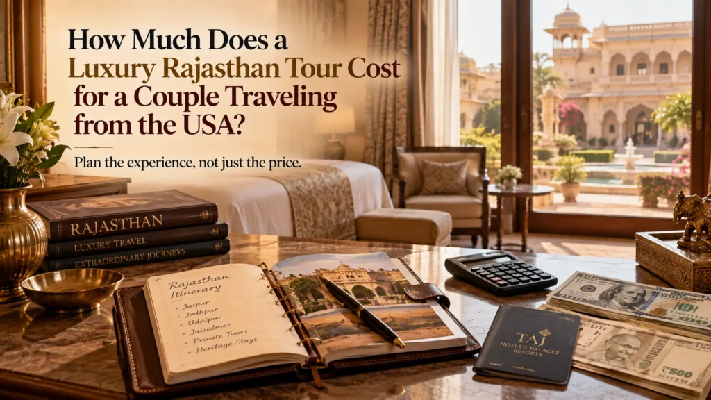 How Much Does a Luxury Rajasthan Tour Cost for a Couple Traveling from the USA?