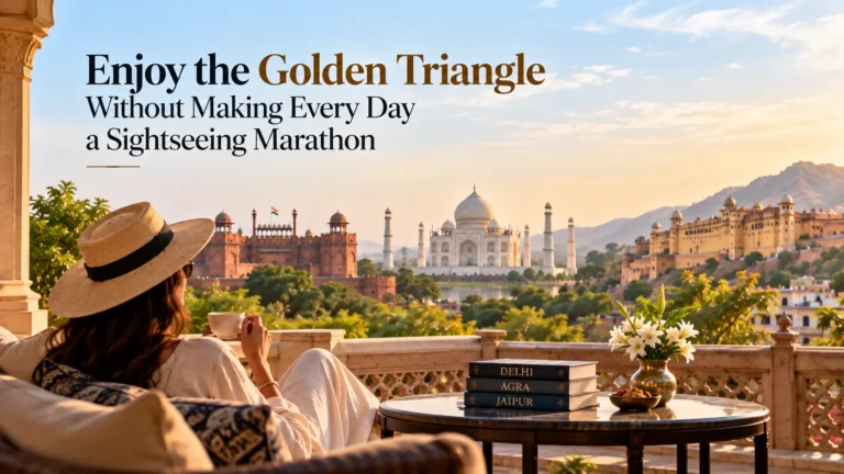 Enjoy the Golden Triangle Without Making Every Day a Sightseeing Marathon