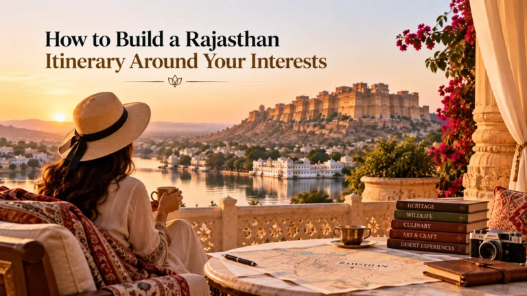 How to Build a Rajasthan Itinerary Around Your Interests