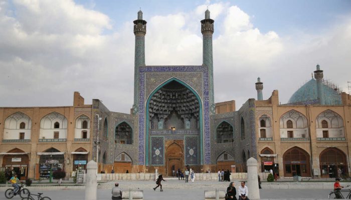 The UNESCO-listed cultural site Naqsh-e Jahan Square in Isfahan, Iran, shown here in 2014, is known for its immense mosques, picturesque bridges and ancient bazaar.